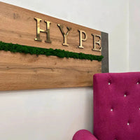 Gold English Letters Mirror 3D Wall Sticker Home Decoration Festival Party Wedding Decor Acrylic Mural Peel & Stick Wallpaper Quick Pick Grocers