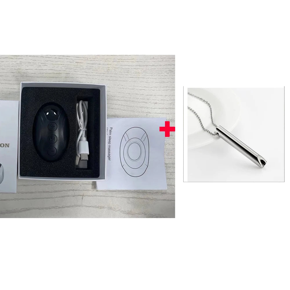 Handheld 20 Levels EMS Sleep Aid Relaxation Treatment Microcurrent Pulse Hypnosis Device Insomnia Quick Pick Grocers