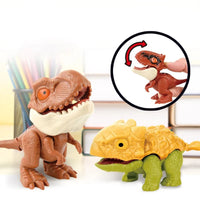 5/10PCS Finger-biting Dinosaurs Movable Joints Size Simulation Dinosaur Model Toys Children Educational Toys Children Christmas Econic Blanks