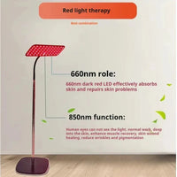 660nm 850nm Near Infrared Light Panel Red Light Lamp With Timer Face and Body Home Use Relief Pain Device with Adjustable Stand Quick Pick Grocers
