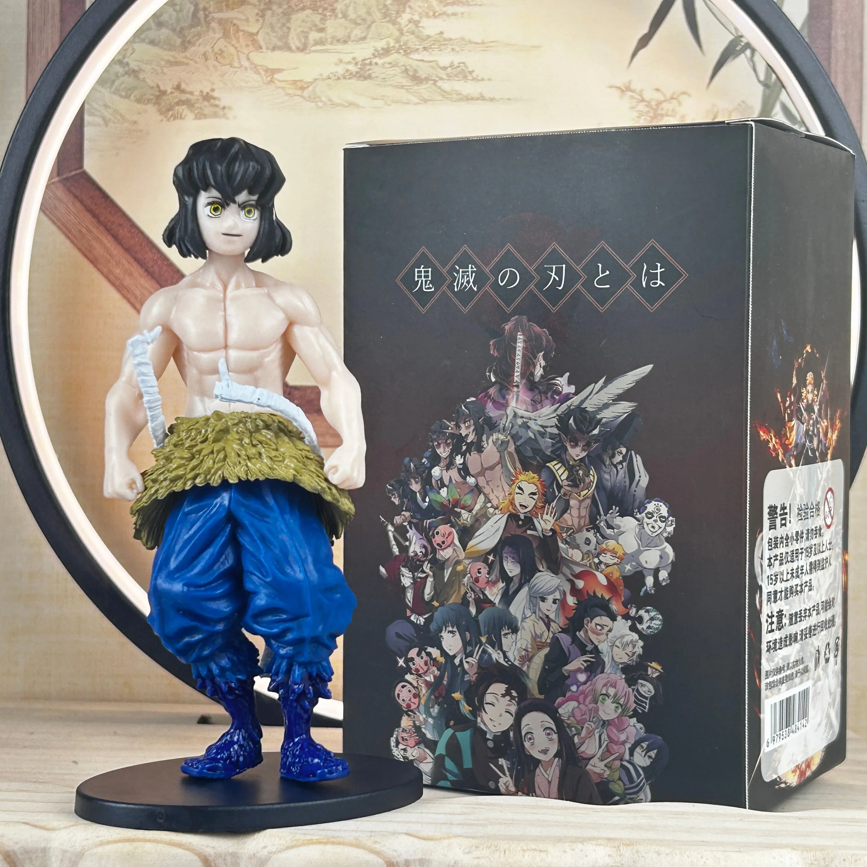 Anime Figure Demon Slayer Figures Kimetsu No Yaiba Doll Tanjiro Nezuko Zenitsu Figurine Inosuke Warrior Action Figure Model Toys Quick Pick Grocers