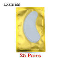 25/50/100Pairs Eye Patches Under Eyelash Pads for Building Hydrogel Paper Patches Lint Free Stickers for False Eyelashes LAUKISS Quick Pick Grocers