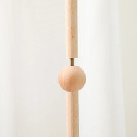 Crib Mobile Bed Bell Wooden Bracket Baby 0-12 Months Wooden Mobile Hanging Rattles Toy Holder Decorative Accessories Arm Bracket Purest Peak