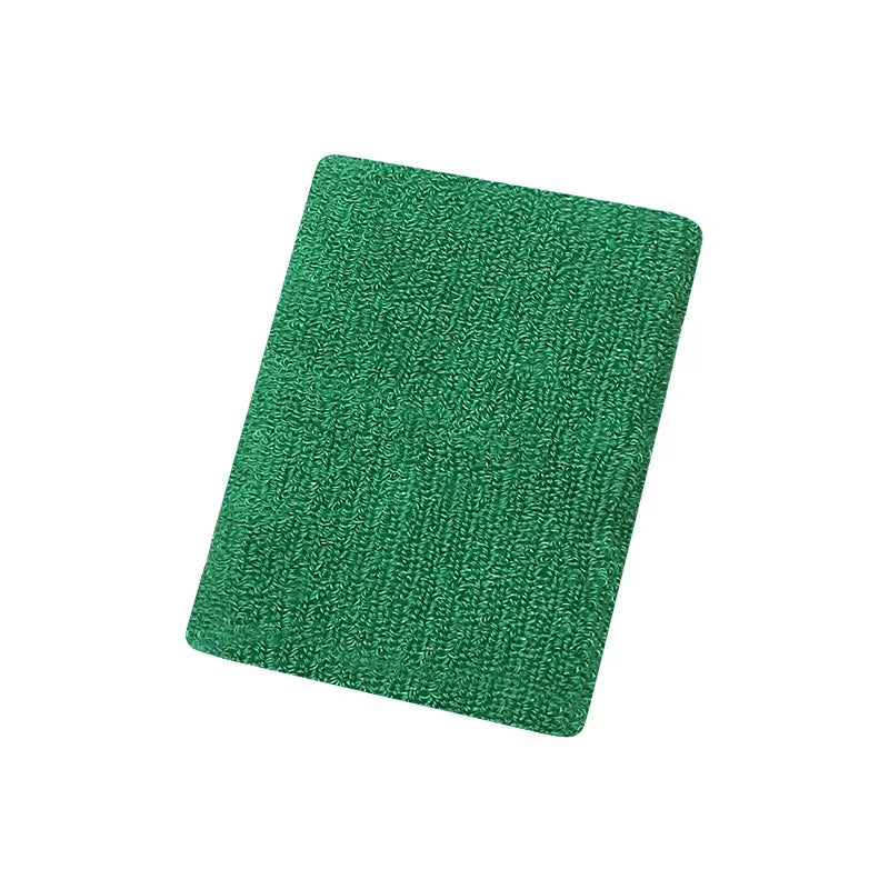 New Breathable Cotton Wristband Set for Men and Women Sweat Absorbent Wrist Sweatbands for Tennis Football Basketball Running Quick Pick Grocers