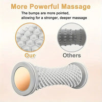 Foot Massager Massage Roller Yoga Massage Ball Plantar Fascia Roller Muscle Relaxation Care Plastic Manual Foot Massager Rollers Quick Pick Grocers