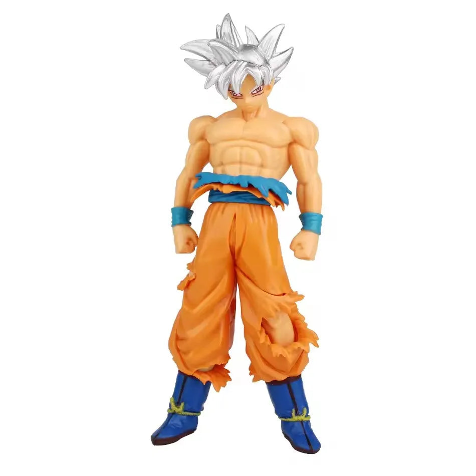 Anime 17-18CM Dragon Ball Z Super Saiyan Son Goku Broly Vegeta Anime Action Figure Model Gifts Collectible Figurines for Kids Quick Pick Grocers