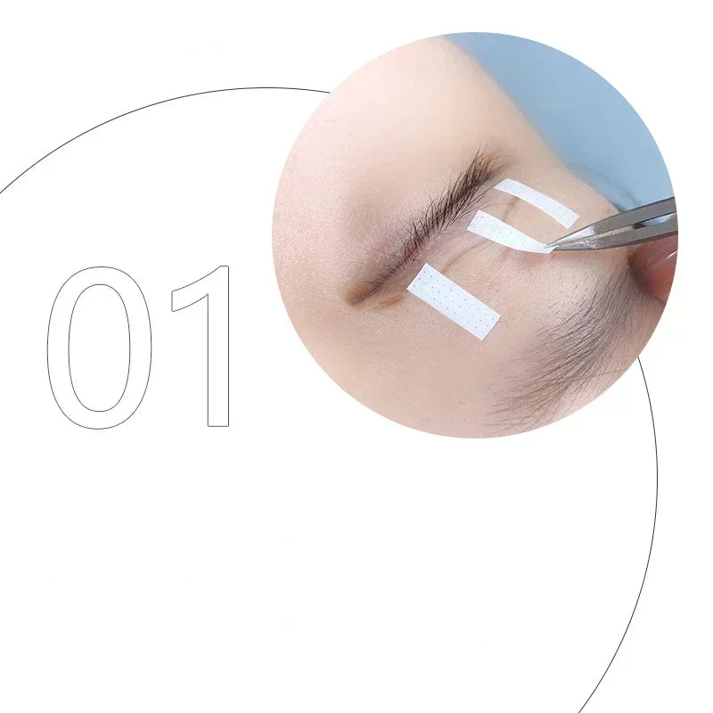 4MM Eyelash Lifting Tape Breathable Medical Paper Tapes Eyelash Extension Lint White Tape Eye False Patch Eyelid Sticker Tools Quick Pick Grocers
