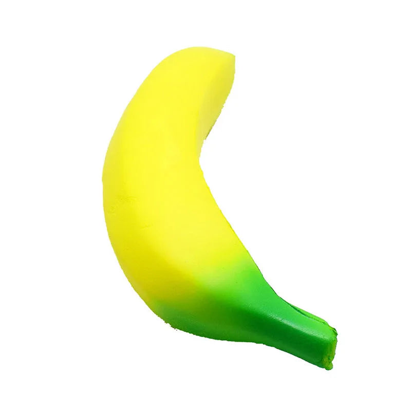 Anti-stress Squishy Banana Toys Slow Rising Jumbo Squishy Fruit Squeeze Toy Funny Stress Reliever Reduce Pressure Prop Econic Blanks