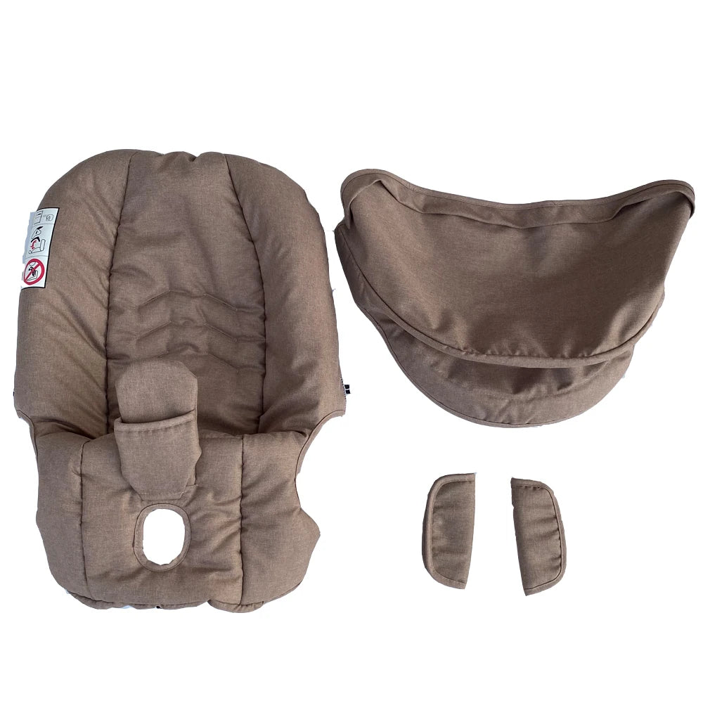 COLU KID® Stroller Accessories Seat Cushion Change Kits Sunshade For Doona FooFoo Car Seat Stroller Purest Peak