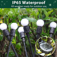 8pcs Outdoor Lights Solar Lawn Lamp Garden Lamp LED Wind-driven Firefly Ground Plug Lamp for Garden Lawn Landscape Holiday Light Econic Blanks