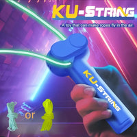 Glow-in-the-dark fun electric rope thruster children's outdoor new exotic decompression toys Creative toys for cats and pets Econic Blanks
