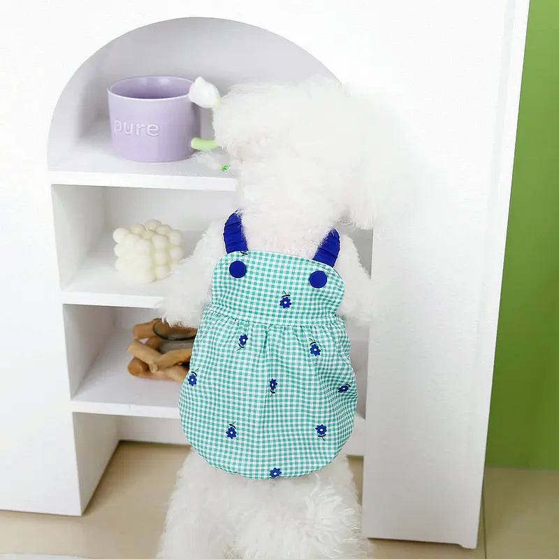 Luxury Dog Dress for Small Dogs Summer Puppy Clothes Bow Lace Dog Skirt Black White Dog T Shirt Girls Dog Costume Chihuahua Vest Quick Pick Grocers
