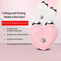 NEW Micro Current Beauty Device Mini Portable Face Lifting Roller Slimming Massager EMS Delicate Contour Firming Facial Care Quick Pick Grocers