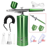 Airbrush Nail with Compressor Portable Air Brush with Compressor For Nails Art Cake Painting Craft Airbrush Nail Art Compressor Econic Blanks
