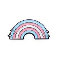 Trans Rights Are Human Right Enamel Pins Custom Trans Women Brooches Lapel Badges Lesbian Gay Jewelry Gift For Loves Friends Quick Pick Grocers