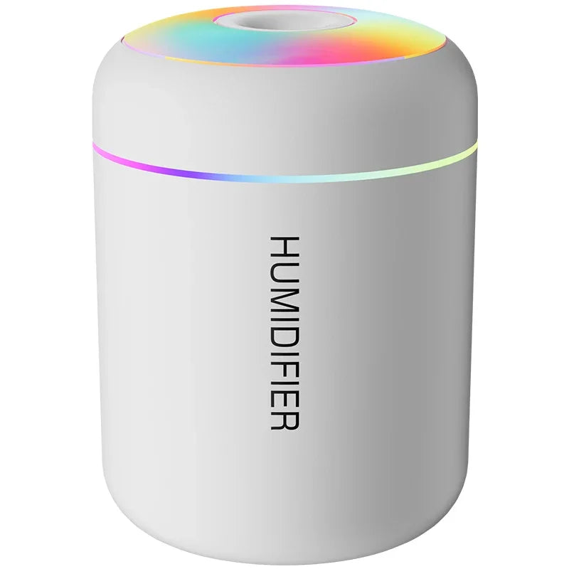 180ML Mini Air Humidifier USB Electric Aroma Diffuser Essential Oil Purifier Aromatherapy Mist Maker Lights For Car Home Bedroom Econic Blanks