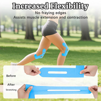 10PCS Kinesiology Tape for Knees,Waterproof & Elastic,Breathable Knee Tape,Athletic Tape Provide Support & Stability for Running Quick Pick Grocers