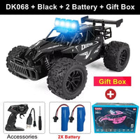 Remote Control Car RC Drift Racing 1:16 Vehicle Off Road Alloy 2.4G Radio High-Speed Trucks With LED Light Climbing Gift Kid Toy Econic Blanks