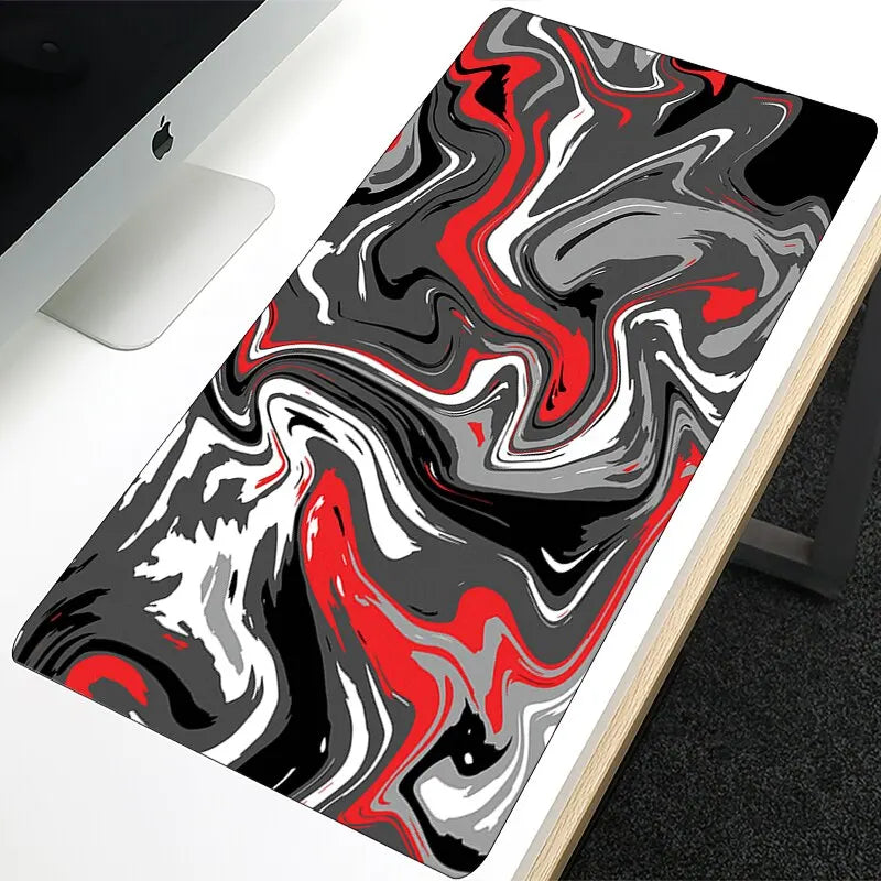 Strata Liquid Mouse Pad Computer Laptop Anime Keyboard Mouse Mat Mousepad Keyboards Gamers Decoracion Desk Mat Quick Pick Grocers