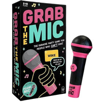 Lucky Egg Official Grab The Mic Family Karaoke Board Game 2-10 Players Game For Hilarious Game Nights Birthday Party Kids Gift Econic Blanks
