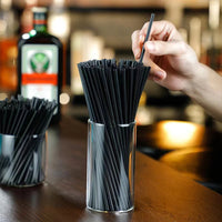 50-6000PCS Black Straws Flexible Drinking Straws Cocktail Straws plastique Drink Tube Straw for Wedding Tea bar Party Wholesale Quick Pick Grocers
