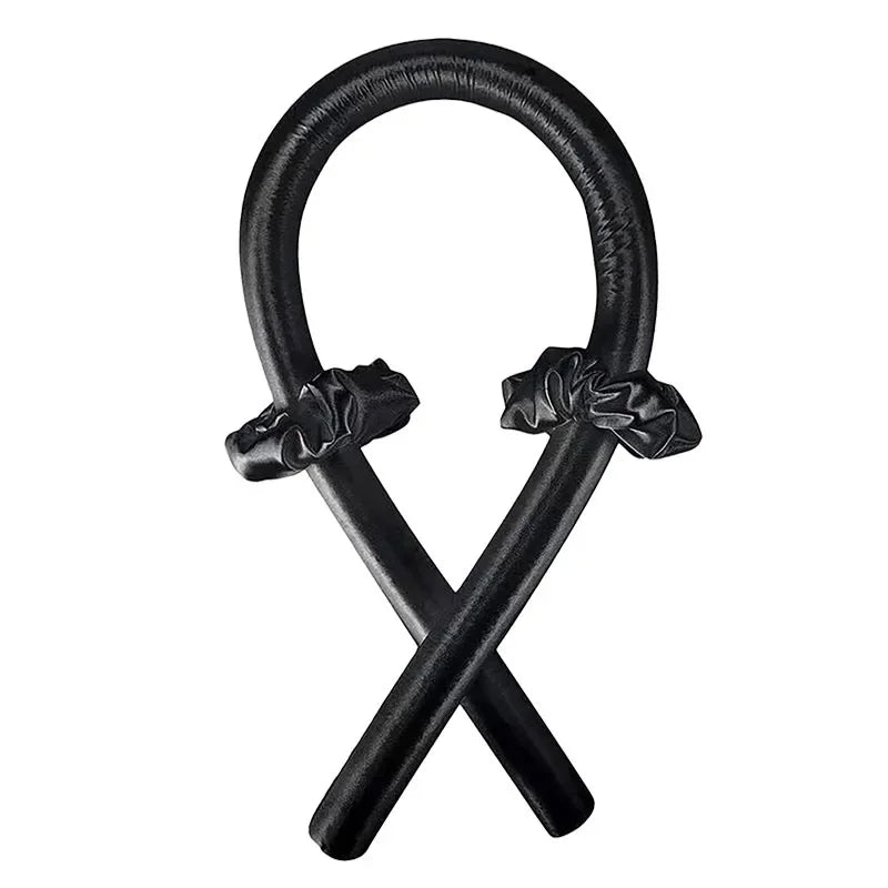 Heatless Curling Rod Headband No Heat Silk Curls Ribbon Hair Rollers Sleeping Soft Headband Lazy Hair Curlers Hair Styling Tools Quick Pick Grocers