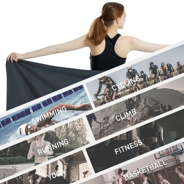 Microfiber Towel Quick Dry Towel Travel Towel Sports Towel Beach Towel Sandproof Soft Light Towel For Swim, Yoga, Gym Econic Blanks
