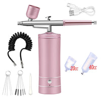 Airbrush Nail with Compressor Portable Air Brush with Compressor For Nails Art Cake Painting Craft Airbrush Nail Art Compressor Econic Blanks
