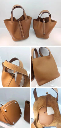 MENDY Women Bags Handbags Bucket Bag Real Leathe Fashion Tote Bag Genuine Leather Luxury Desginer Big Size Large Lady Hand Bags Quick Pick Grocers