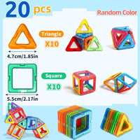 Magnetic Building Blocks DIY Magnets Toys medium size STEM Toys Construction Toys Learning Educational Magnet Toys Econic Blanks