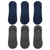 6 Pairs/Lot Men's Bamboo Breathable Invisible Socks Low Cut Casual Cotton Boat Non-Slip No Show High Quality Sock Quick Pick Grocers
