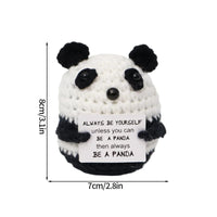 Crochet Positive Energy Doll Pocket Hug Mother's Day Gifts 2026 Handmade Knitted Ornament Handmade Crochet Doll Graduation Gifts Quick Pick Grocers