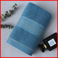 All-cotton Class A Thickened Absorbent Jacquard Polyester-cotton Skin-friendly Face Towel Bath Pure Cotton Towel Adult Towel Econic Blanks