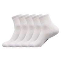 5/10/20 Pairs New Cool Men Black White Warm Socks Set Autumn Winter Male Solid Color Sport Short Socks For Men Dropshipping Quick Pick Grocers
