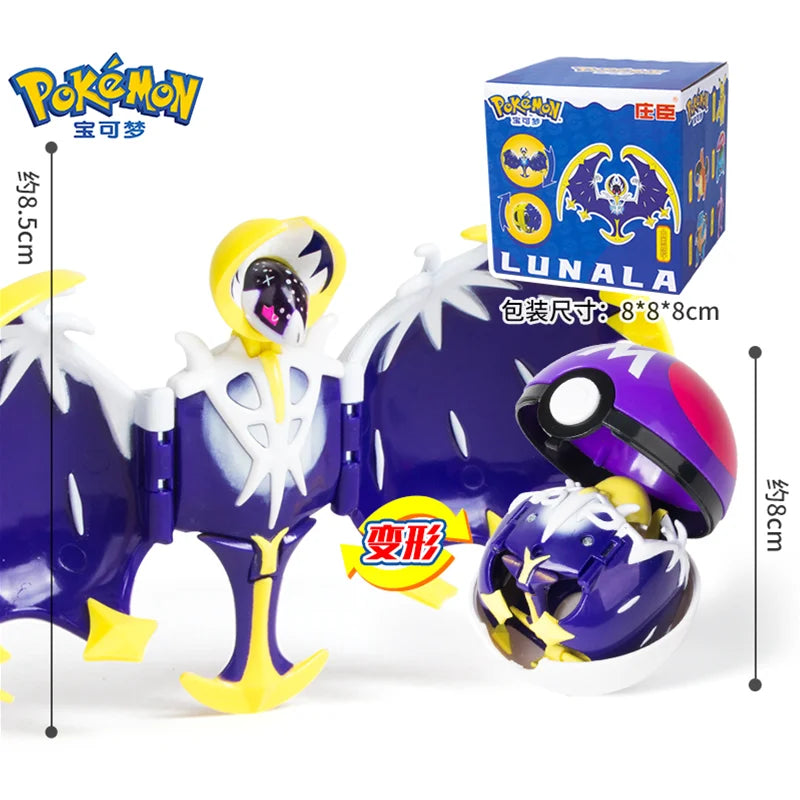Pokemon Figures Toys Pocket Monsters Ball Model Pikachu Gengar Pokeball Dragonite Snorlax Pokeball Action Figures Toy Quick Pick Grocers