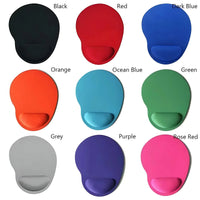 Ergonomic Wrist Rest Mouse Pad Comfortable Wrist Support Non Slip Mice Mat Soft Mousepad For PC Laptop Computer Econic Blanks