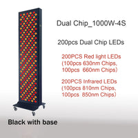 Dual Chip Red Light Therapy Panel Lamp 630nm 660nm Near Infrared Therapy Light 810nm 850nm LED Beauty Devices for Face and Body Quick Pick Grocers