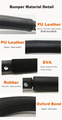 MomTan® Baby Stroller Accessories Armrest Compatible with Babyzen YOYO YOYO 2 YOYO 3 strollers , Pushchair Front Bumper Bars Quick Pick Grocers