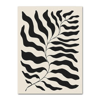 Geometric Leaf Rainbow Abstract Boho Canvas Prints Bohemia Line Poster Nordic Room Wall Aesthetics Art Painting For Home Decor Quick Pick Grocers