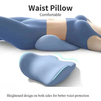 Special Lumbar Support Cushion Sleep Lumbar Pillow Ergonomic Soft Comfortable Memory Cotton Bed Lumbar Protrusion Back Support Econic Blanks