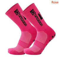 TAPEDESIGN New Anti Slip Football Socks  Soccer Sport Cycling Sport Socks For Kids and Adult Quick Pick Grocers