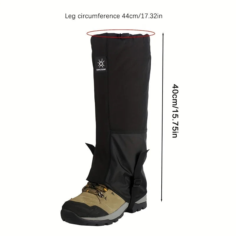 Waterproof Leg Gaiter Outdoor Snow Village Snow Cover Mountaineering Snow Desert Hiking Snow and Sand Prevention Leg Cover Skiin Quick Pick Grocers