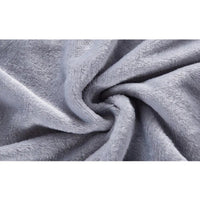 2025 new solid color simple plush blanket multi-functional Farley plush thickened warm blanket Purest Peak