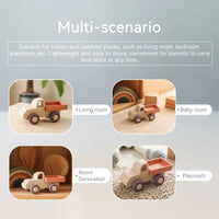 Baby Silicone Car Toys Montessori Baby Things Silicone Baby Teether Toy Car  0 12 Months Newborn Educational Toy Silicone Blocks Purest Peak