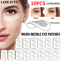 Microneedle Eye Patches Mask Korean Skin Care Hyaluronic Acid 1-10PCS for Anti Wrinkle Aging Dark Circle Eyes Mask Moisturizing Quick Pick Grocers