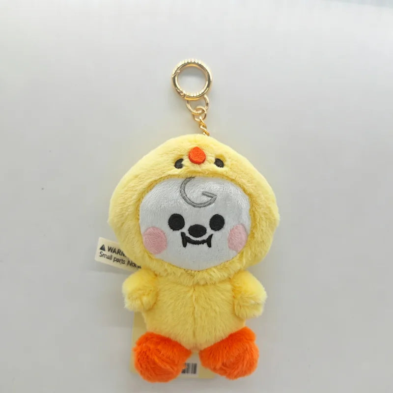BT21 Koya Shooky Chimmy Cooky mang tata cute and creative kawaii plush keychains and bag charms, adorable doll gifts wholesale Quick Pick Grocers