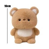Cute 16cm Plush Companion Doll Capybara Elephant Stuffed Animal Pillow Plush Bear Animal Plush Toy Sleeping Gift Econic Blanks