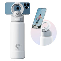 Fjbottle Magnetic Thermos Stainless Steel Sports Water Bottle with Magnetic Phone Holder Bouncing cover Insulation Cup Quick Pick Grocers