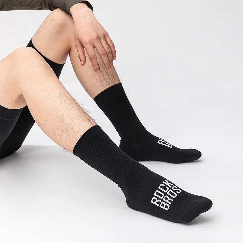 ROCKBROS ROAD TO SKY Sport Socks Breathable MTB Road Cycling Socks High Elastic Shock Absorbing A pair Bike Socks Quick Pick Grocers