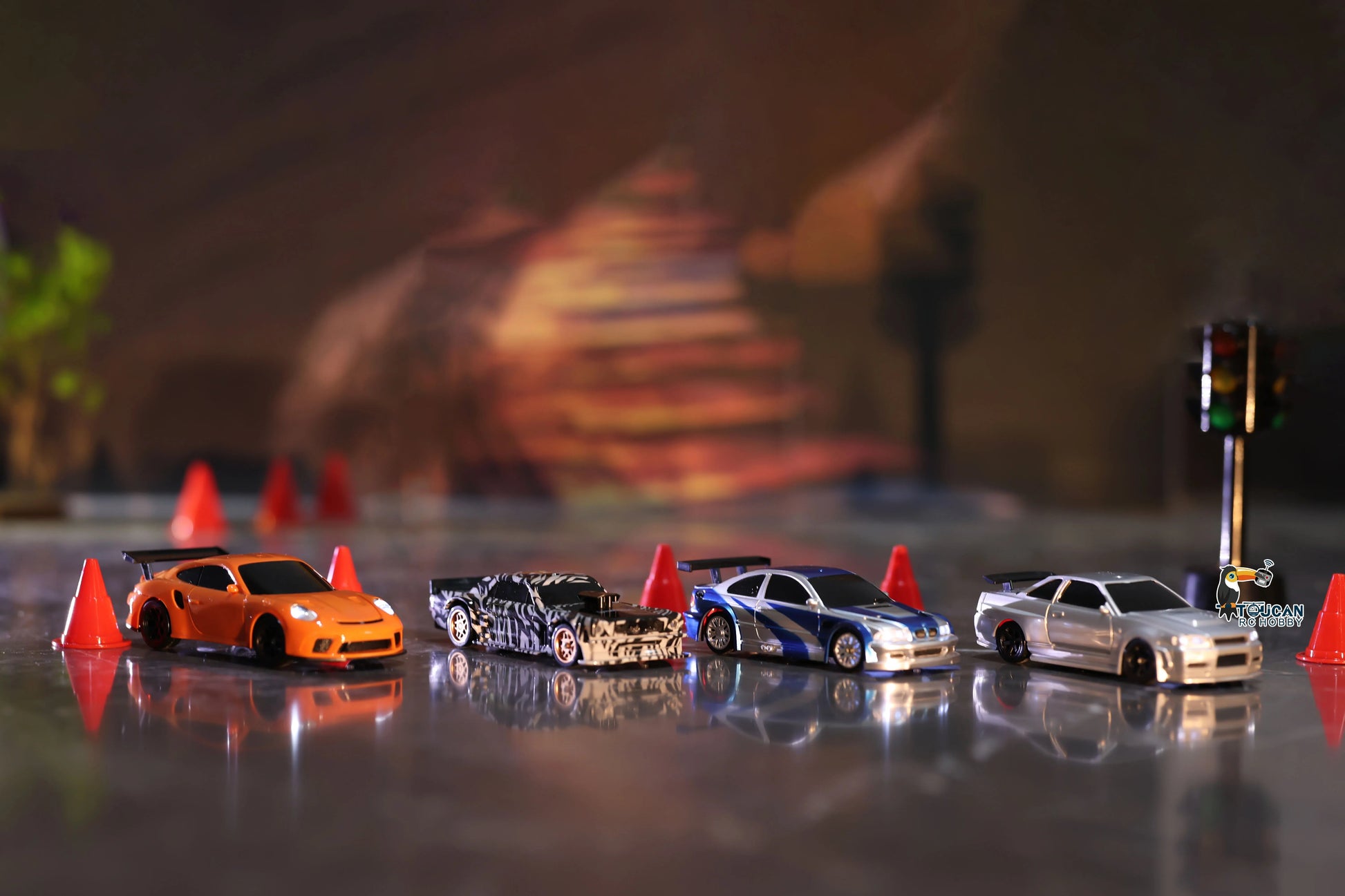 New RC Drift Car Upgraded Gyro 1/43 Racing RTR 4WD Four-wheel Drive High Speed Radio Control Model 2.4g Drift Race Car Mini Gift Econic Blanks
